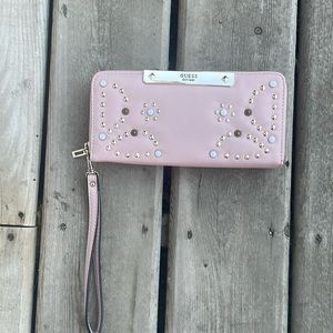 Brand New Guess Britta Zip Around Wallet